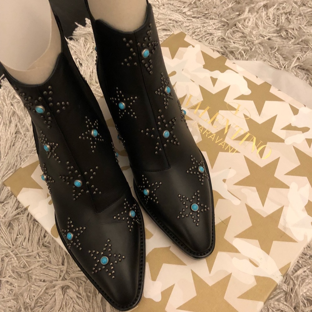 Valentino Star Studded Bootie 38